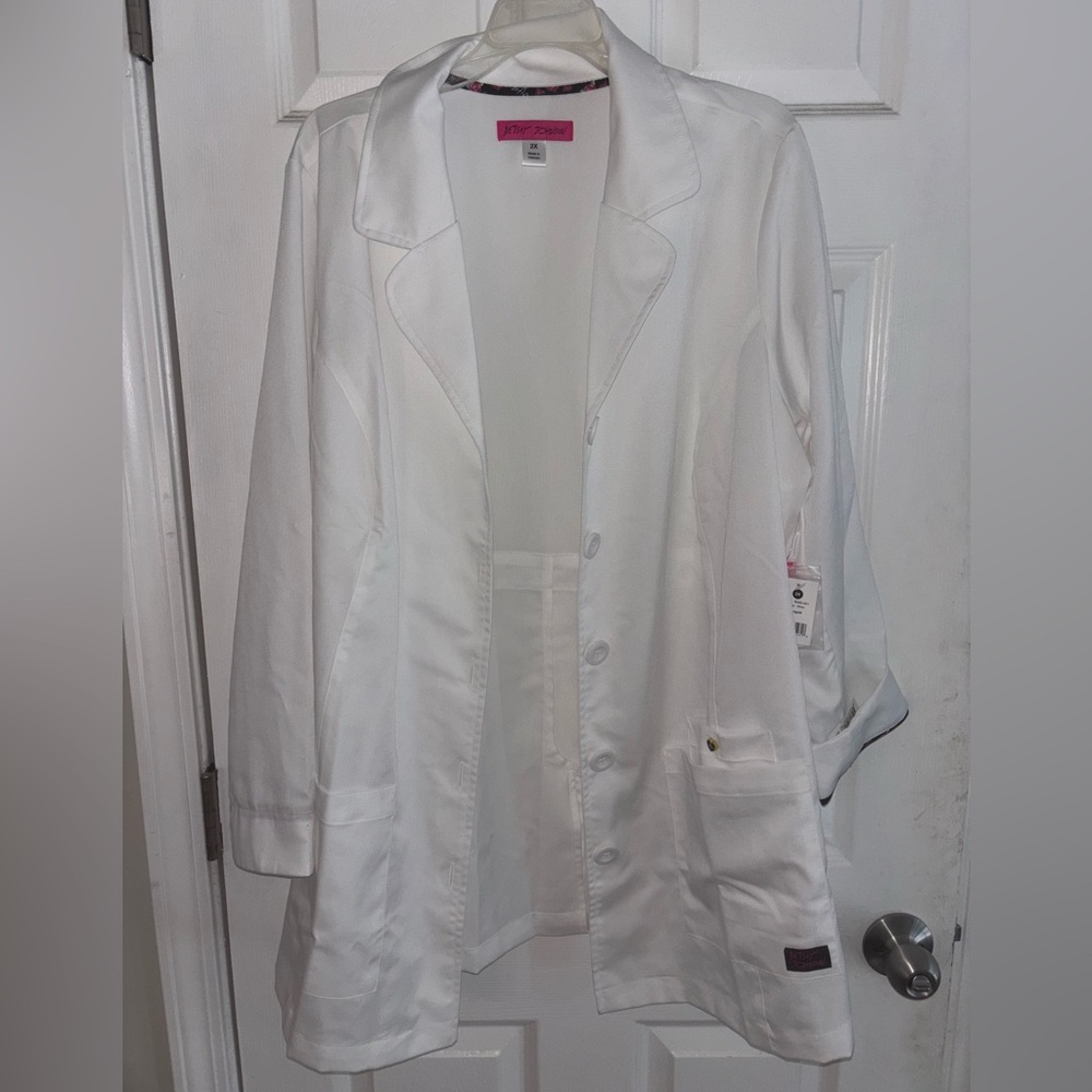 Betsey Johnson White Blazer